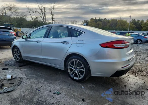 2019 Ford Fusion Sel из США, поврежденный, VIN 3FA6P0CD1KR237173
